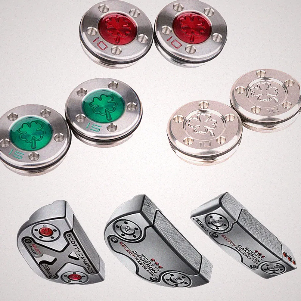For Titleist Scotty Cameron Putter Golf Club Head Clover 2pcs*Weight+Wrench Set