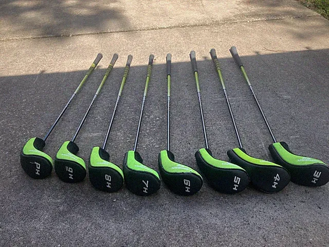 Forgan of St Andrews F35 hybrid irons stiff shaft 3-PW