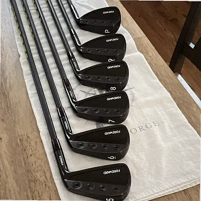 Forward Golf Iron set Black Medium bounce 5-Pw TPT 14 Lo. See details for specs