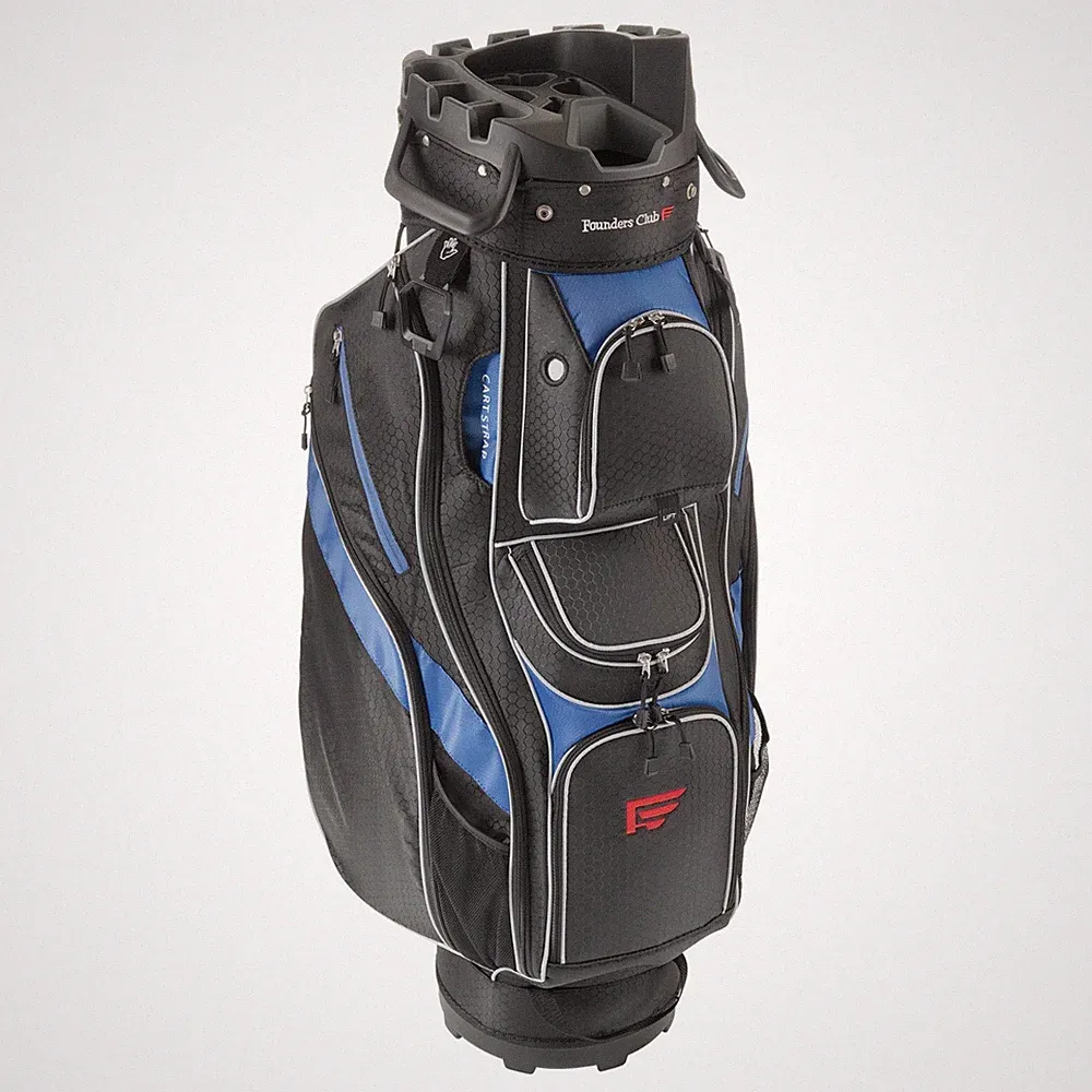 Founders Club 4th Generation Club Lock Organizer Golf Cart Bag for Men