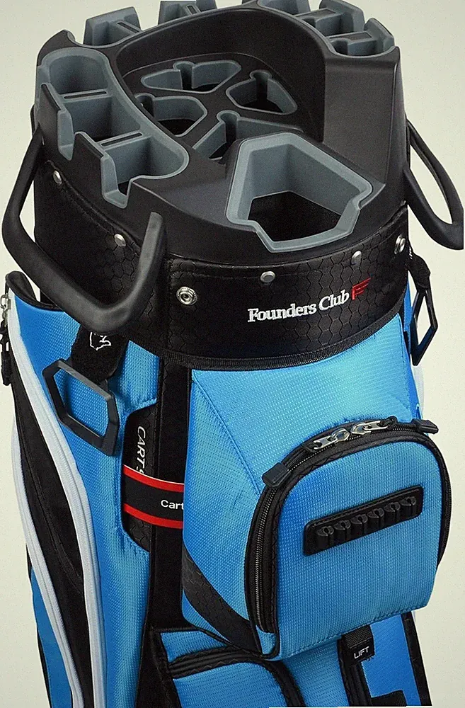 Founders Club 4th Generation Tour Series Club Lock Organizer Golf Cart Bag,PGA