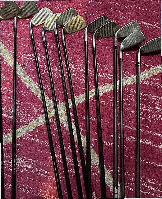 Founders Club Bazooka JMAX QL Double Sole Iron Set 4-PW 7pc RH Used