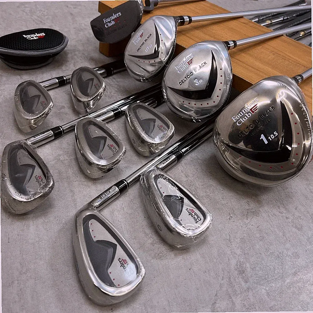 Founders Club DELTOID BLACK Men's Golf Club Set 11pcs Right Handed