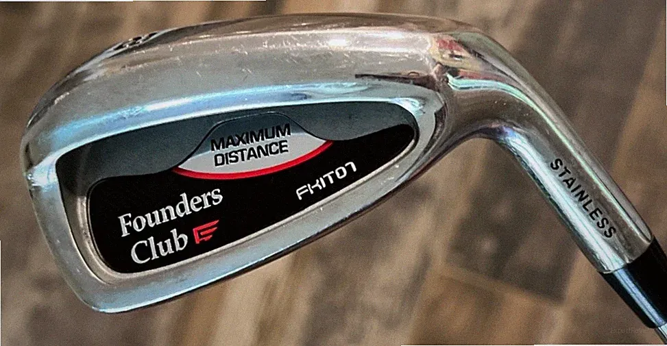 Founders Club FKIT07 Single 8 Iron Maximum Distance Steel Shaft Mens RH