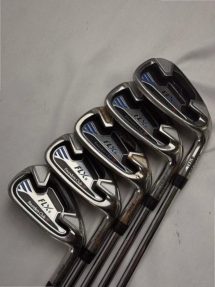 Founders Club FLX II Iron Set - 5/6/7/8/9 Irons - Rifle Precision Steel Shaft