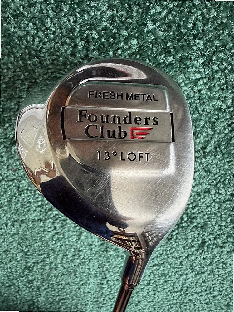 Founders Club Fresh Metal 13* Loft Mini Driver or 3 Wood UST Stiff Flex Graphite