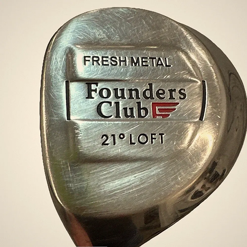 Founders Club Fresh Metal 21° Fairway Wood Founders Regular Flex Graphite 42” RH