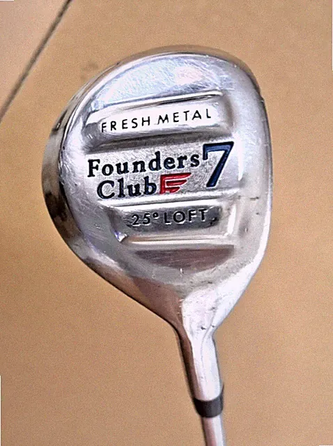 Founders Club Fresh Metal 25° Right Handed 42.5" 7 Wood with Steel Shaft