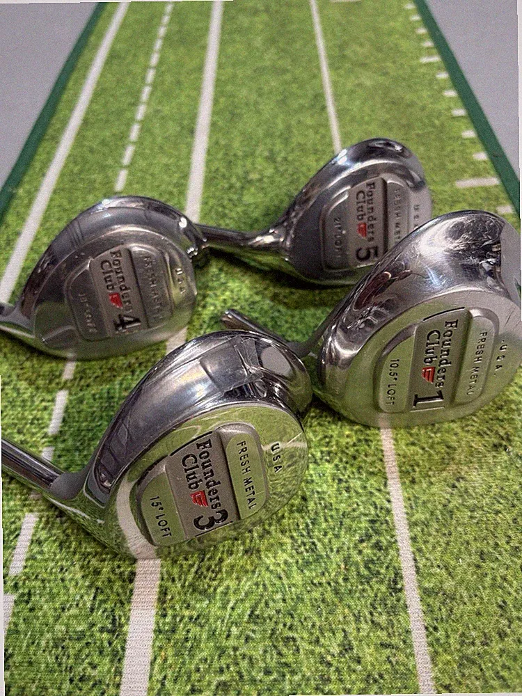 Founders Club Fresh Metal Wood Set Heads Only RH