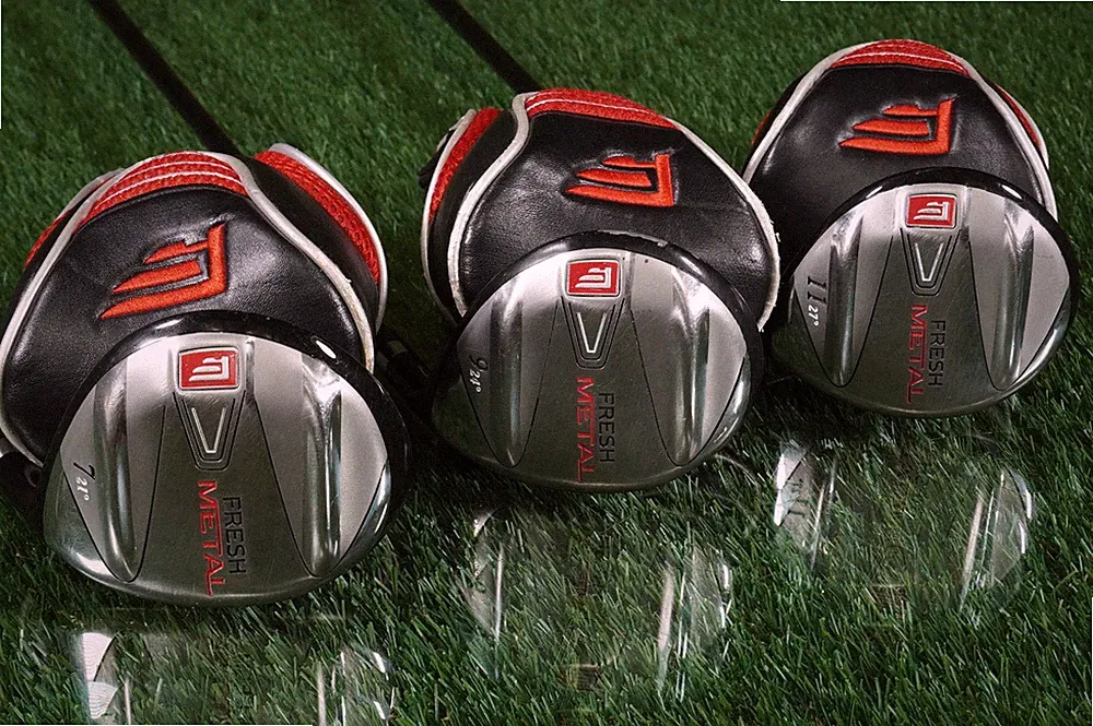 Founders Club Fresh Metal Woods Set 7W 9W 11W A/Senior Graphite + Headovers RH