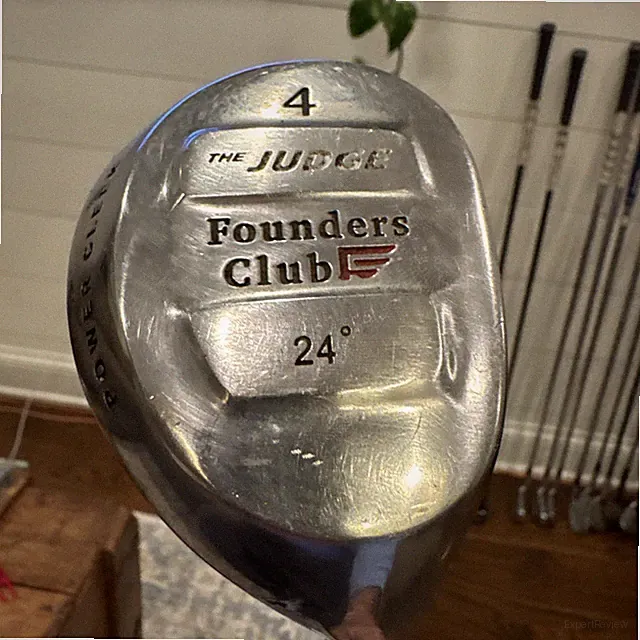 Founders Club Power Cleek 24° 4 Iron Hybrid Graphite Regular 40”