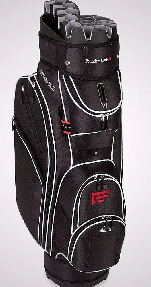 Founders Club Premium Golf Cart Bag 14 Way Organizer Divider Top