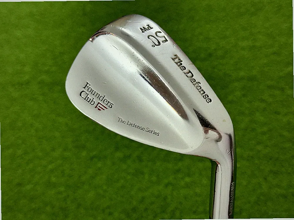 Founders Club The Defense Series 50* PITCHING WEDGE Forged TV Design Right S300