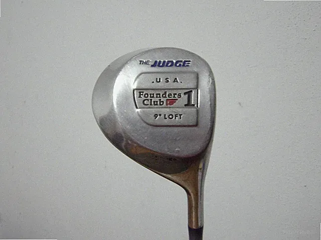 Founders Club The Judge 9* Driver Regular Tour Standard Graphite Very Nice!!