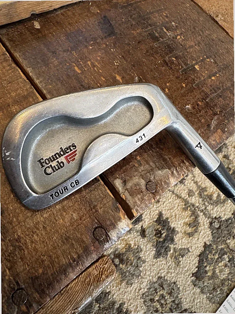 Founders Club Tour CB 431 Single 3 Iron Rifle 5.5 Stiff Steel Shaft RH 39”