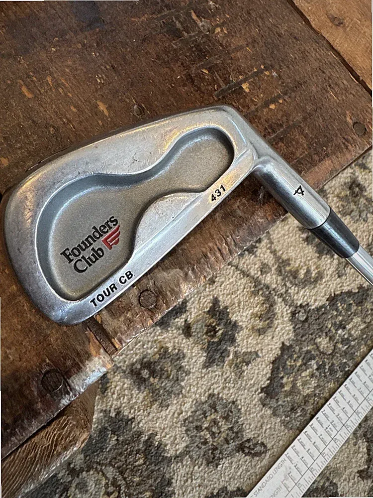 Founders Club Tour CB 431 Single 8 Iron Rifle 5.5 Stiff Steel Shaft RH 36.5”