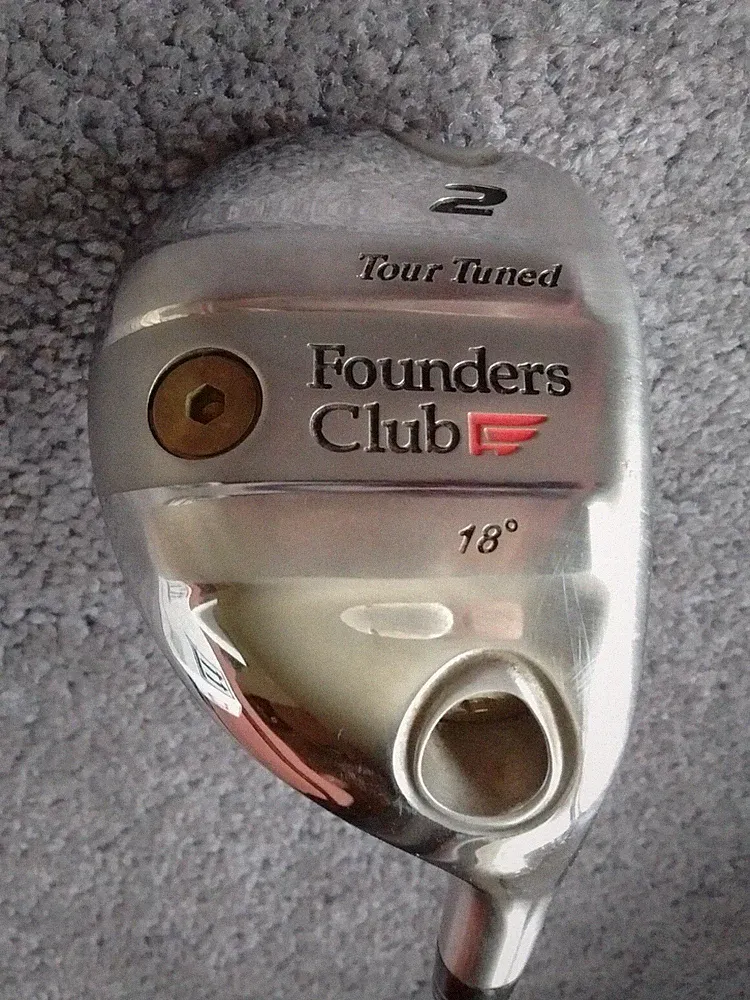 Founders Club TOUR TUNED 18 Degree # 2 Hybrid / Regular Flex Graphite - (NICE)