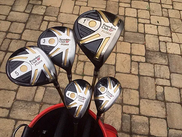 Founders Driver, 3 Wood, 5 Woods Set oversized