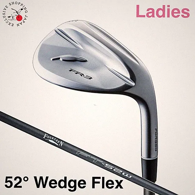 Fourteen Golf FR-3 Wedge Ladies 52° PEARL-SATIN FT-52w Ver2 Graphite Shaft 2026