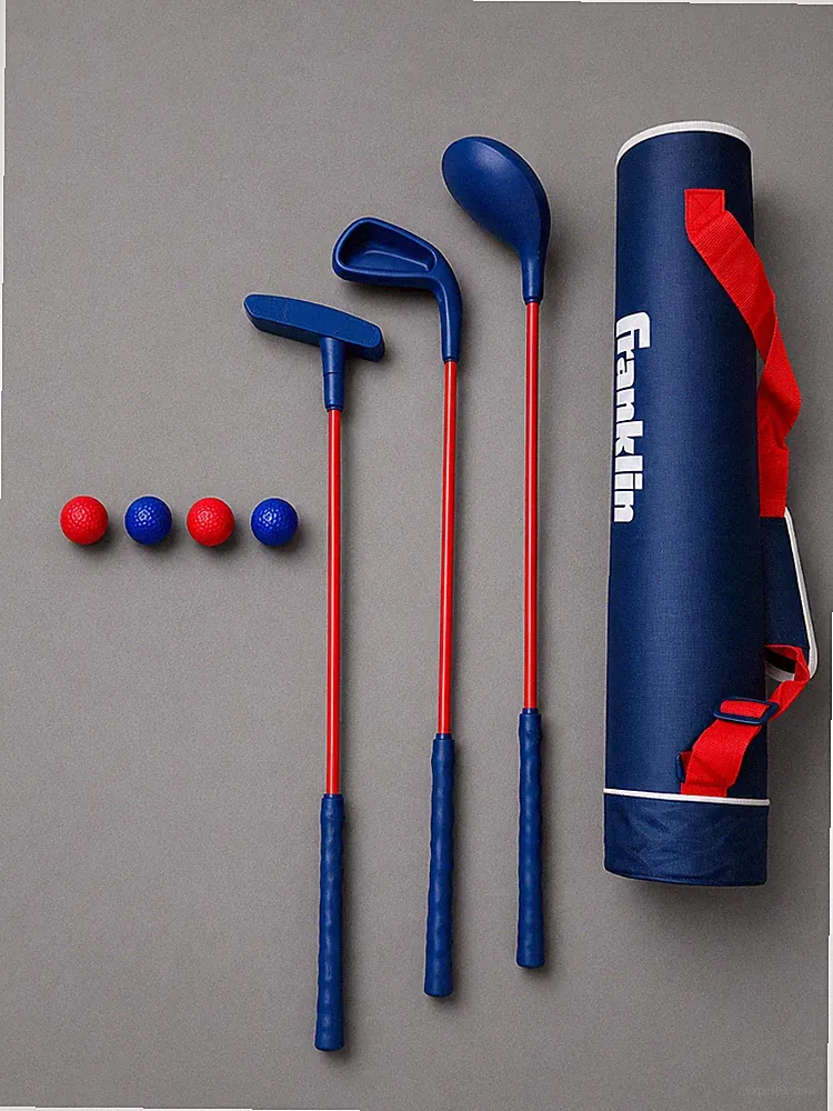 Franklin Sports Kids Youth Golf Set with Carry Bag