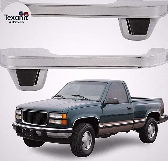 Front Driver & Passenger Side Exterior Door Handle Compatible with 1973-1991 Che