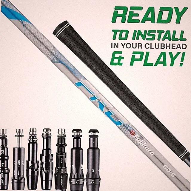 Fujikura PRO Driver Shafts - w/ Adapter Tip & Grip