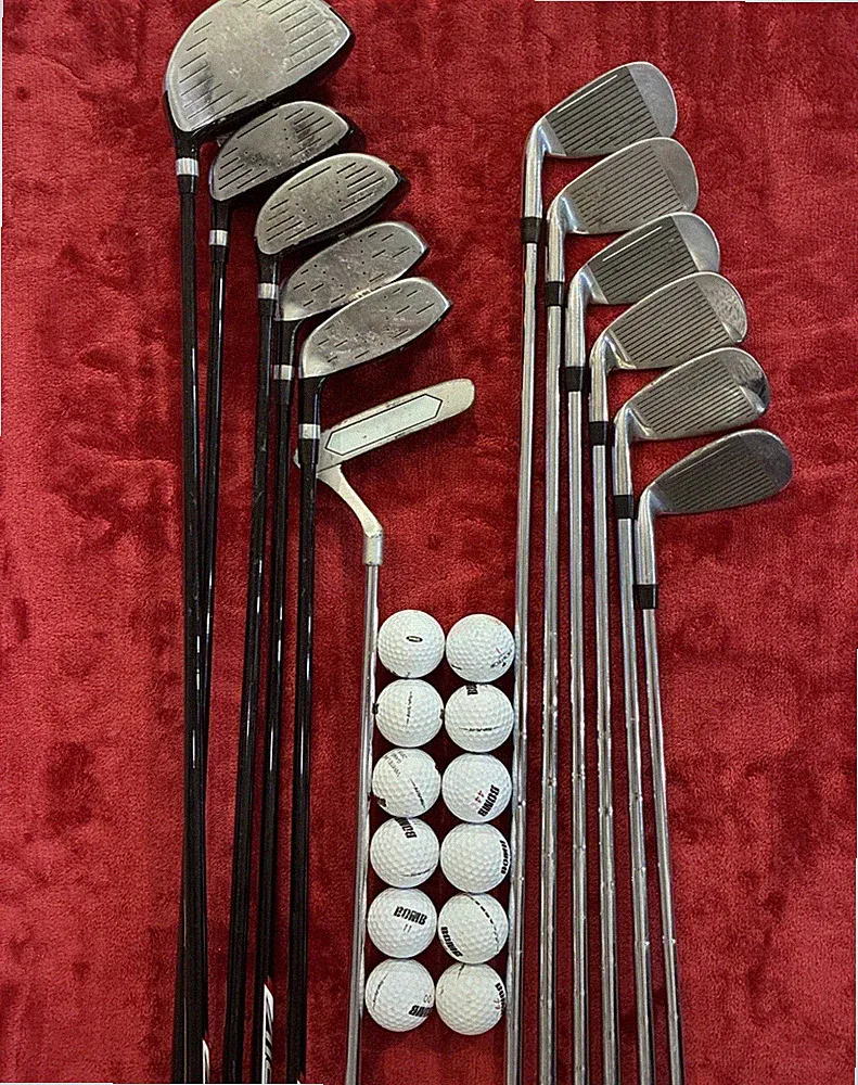 Full Golf Club Set Ram Driver Woods Hybrid Putter Ram/wilson Irons R-flex
