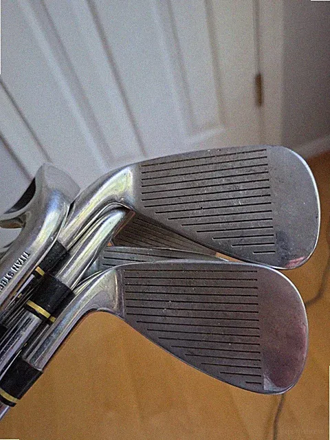 Full Set 3-pw TOP FLIGHT XL2000 Titan-Steel Irons 8 Clubs Stiff Flex