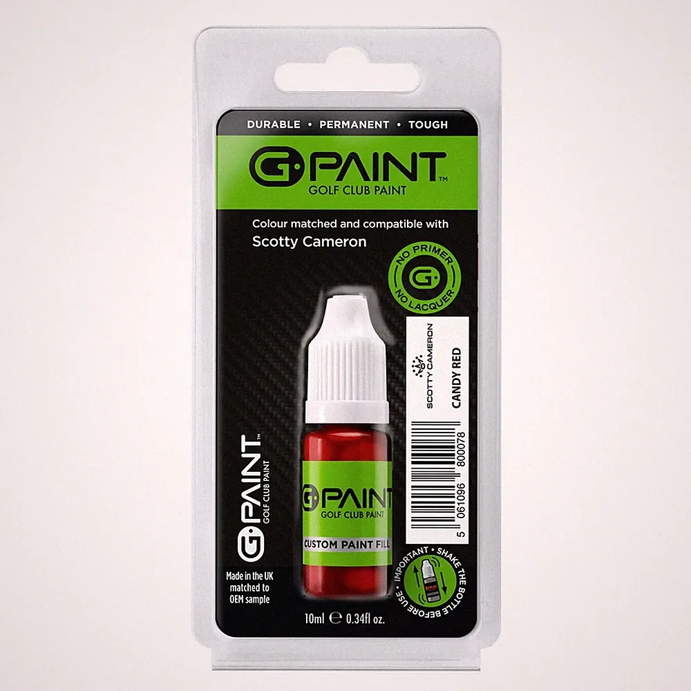 G-Paint Golf Club Paint - Scotty Cameron Touch Up Paint - Candy Red