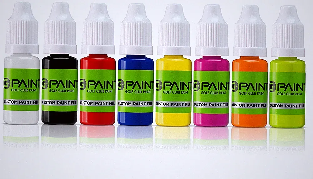 G-Paint Golf Club Paint - Single 10ml Bottles - Touch Up/Infill Paint For Clubs