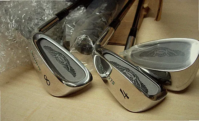 gaD NIB (Slotline Box) 1990's Slotline Senior Master 3-SW Senior Shadow Steel
