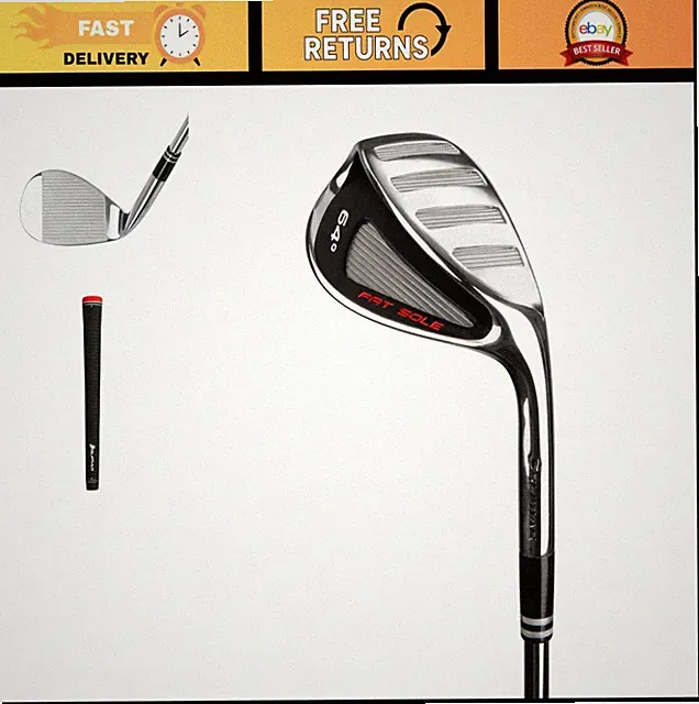 Game-Improvement High-Lofted Golf Wedges | Fat Sole Design for Bunkers & Trouble