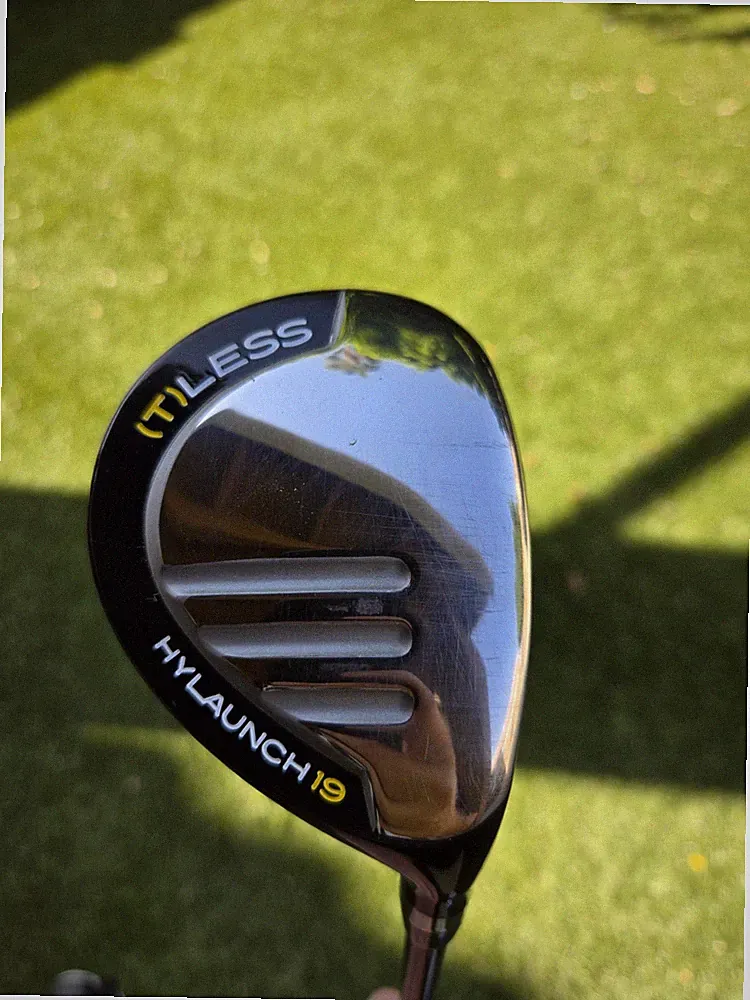 Game Improvement T-Less HyLaunch 19° Hybrid Wood-Great Condition-RH W/Headcover