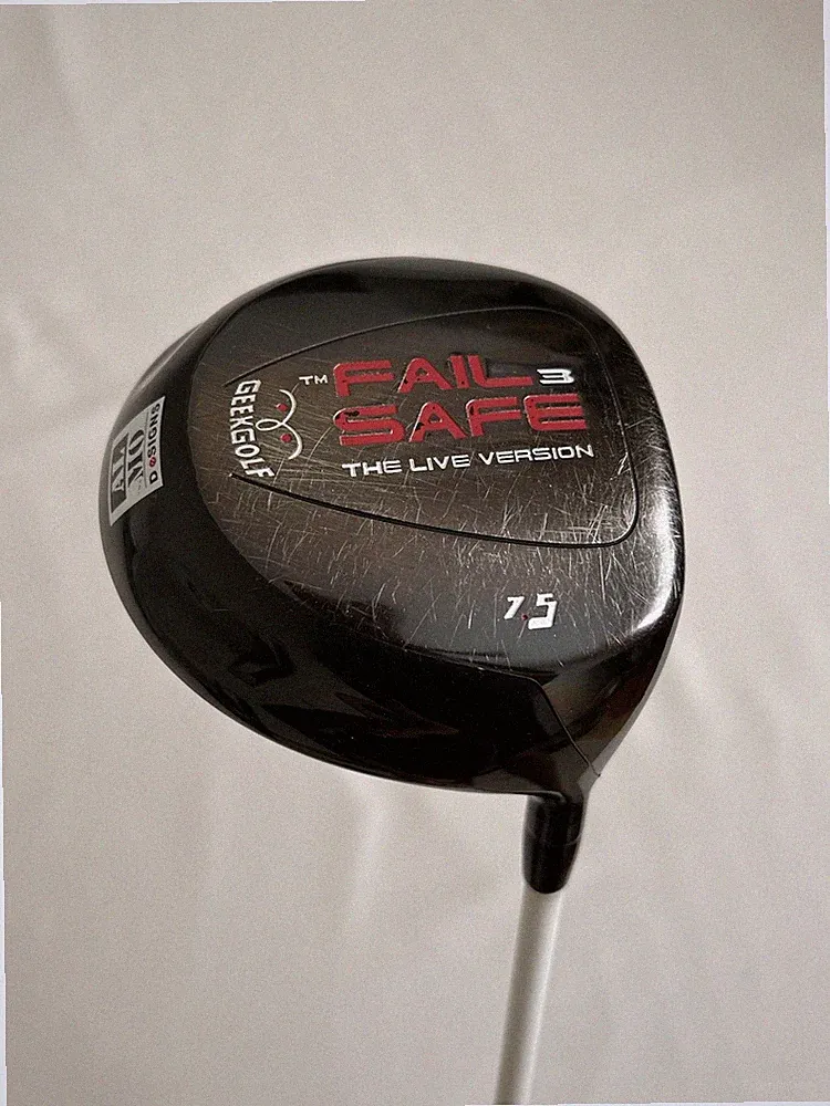 Geek Golf Fail Safe 3 7.5 degree Driver Right Hand Stiff Flex
