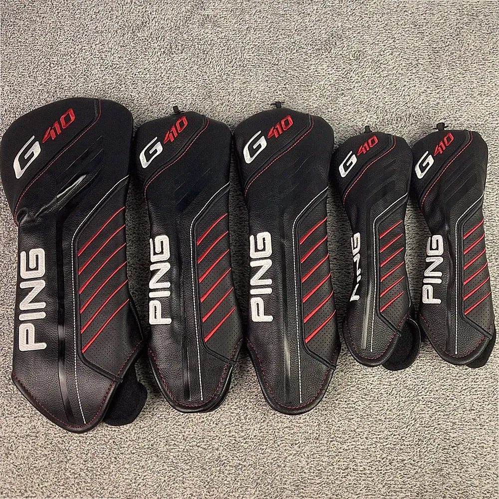 Genuine PING G410 Headcover Golf Club Cover (5pc Set) Driver/Hybrid/Fairway NEW