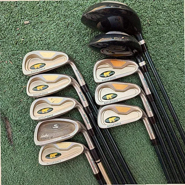 Golden Bear Accuforce Cobra 10 Golf Club Set Woods Irons Hybrids Ladies Flex