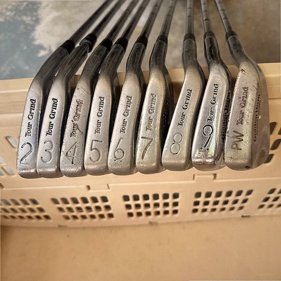 Golden Ram Tour Grind Forged Iron Set 2-PW Matching 9 Club Blades RH