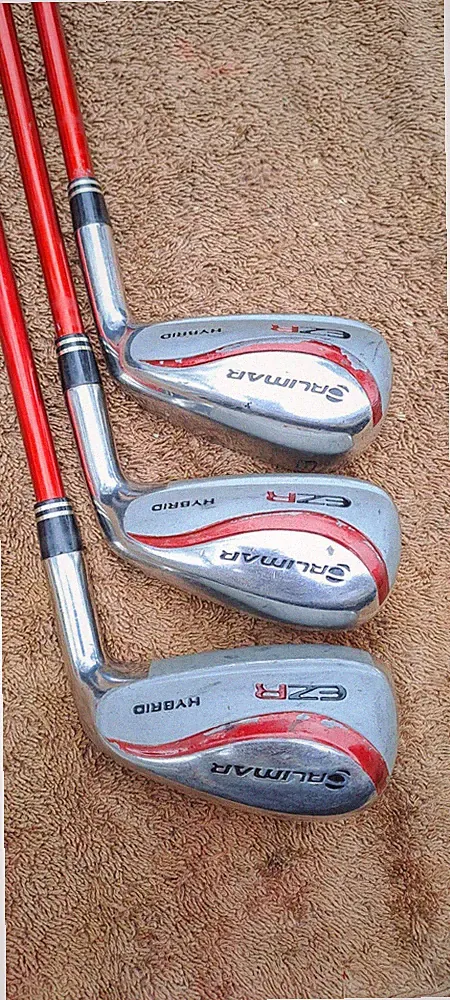 Golf 3 Clubs Set ORLIMAR EZR hybrid RIGHT H Graphite Intermediate Flex Grip Bran
