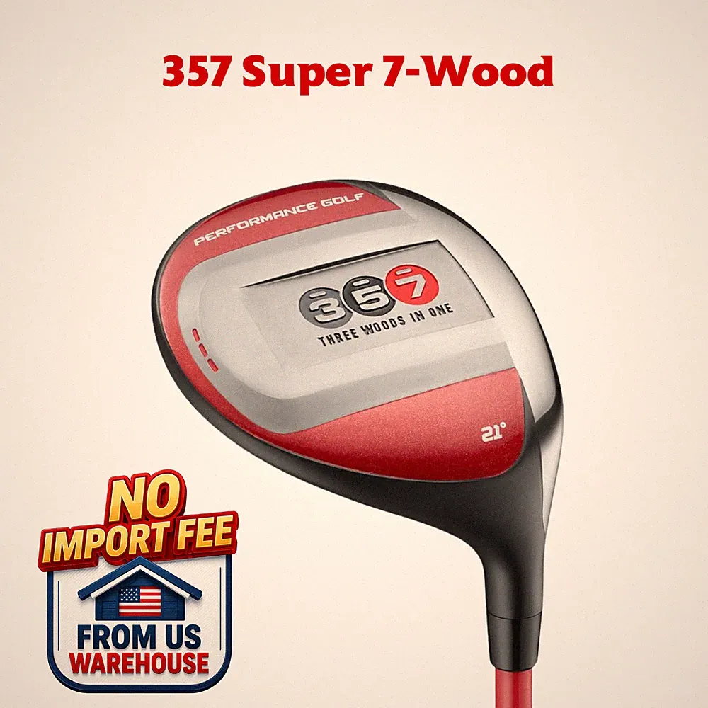 Golf 357 Fairway Hybrid Regular RH 357 Super 7-Wood Clean Contact from Any Lie