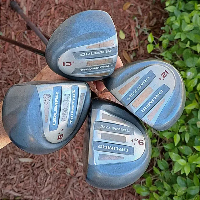 Golf 4 Club Driver Woods ORLIMAR TRIMETAL 9.5+ 8+ 12+ 13 , Right H Graphi