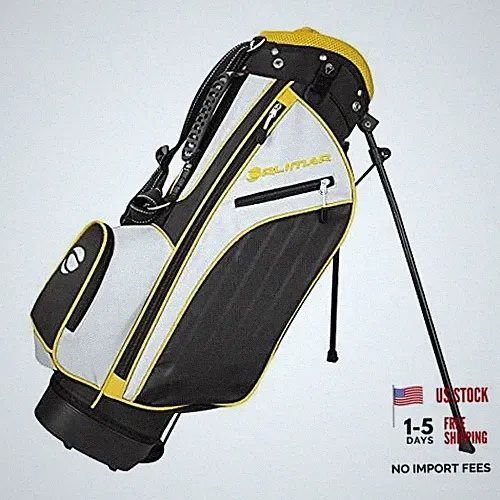Golf ATS Junior Golf Stand Bag for Boys Ages 3 and Under, Yellow/Black