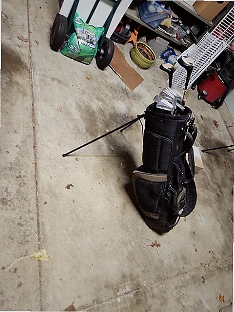 Golf Bag And Clubs