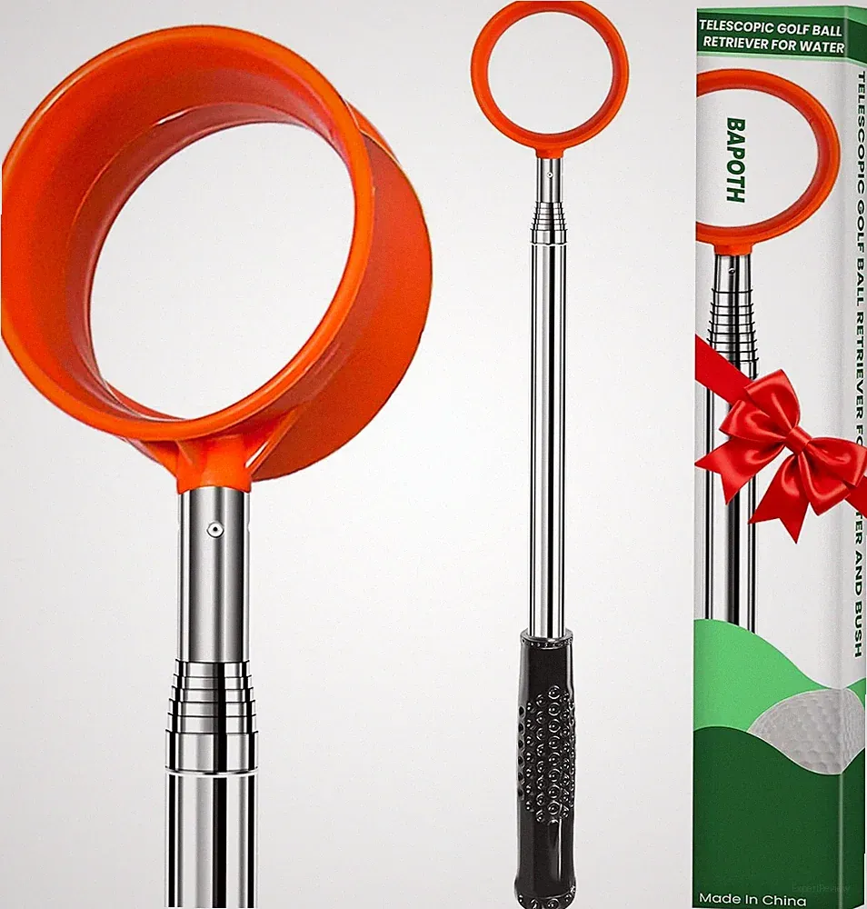 Golf Ball Retriever Telescopic, Golf Ball Grabber, Max 5.9/ 9/ 12/ 15Ft Lightwei