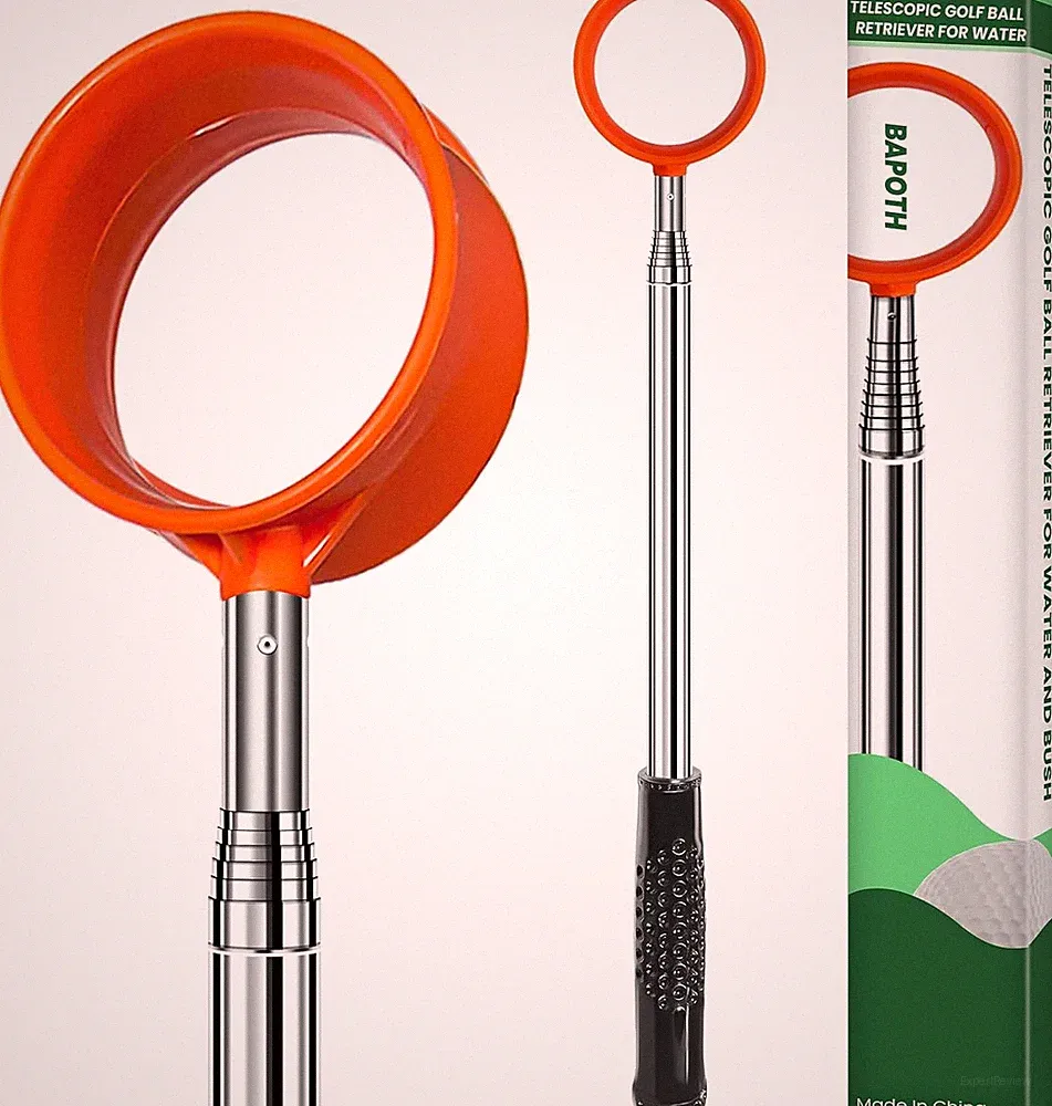 Golf Ball Retriever Telescopic Golf Ball Grabber Max 5.9/ 9/ 12/15Ft Lightweight