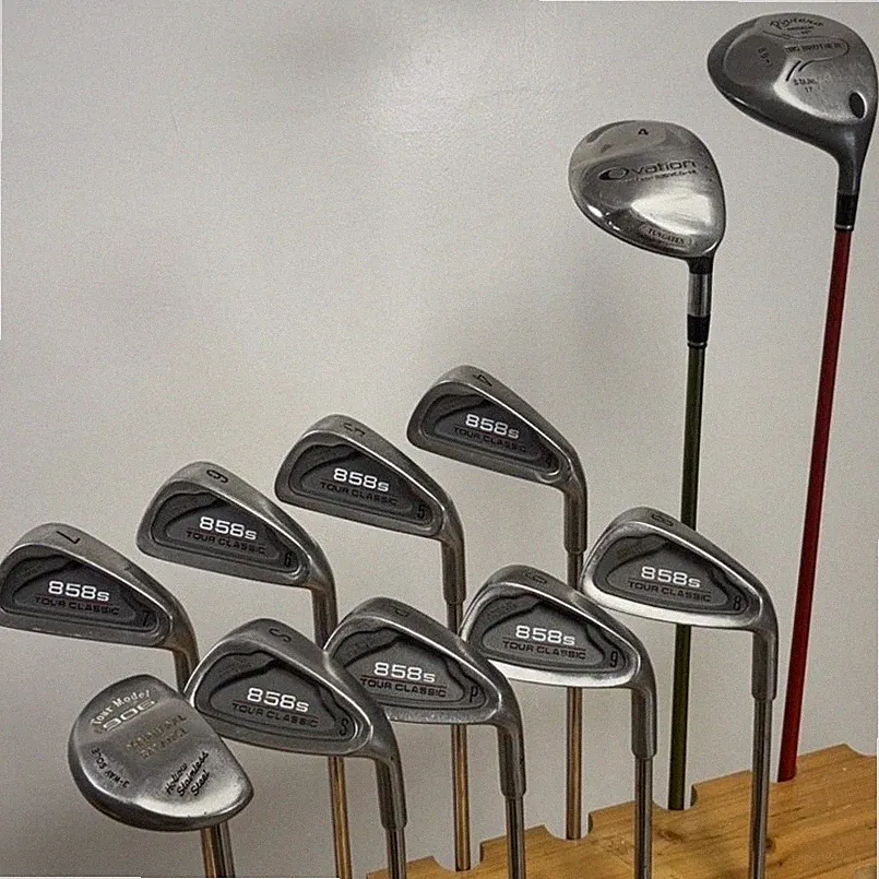 Golf Beginner Set - Driver, 4W, 4-PW, SW, Putter - Riviera, Adams, Tour Classics