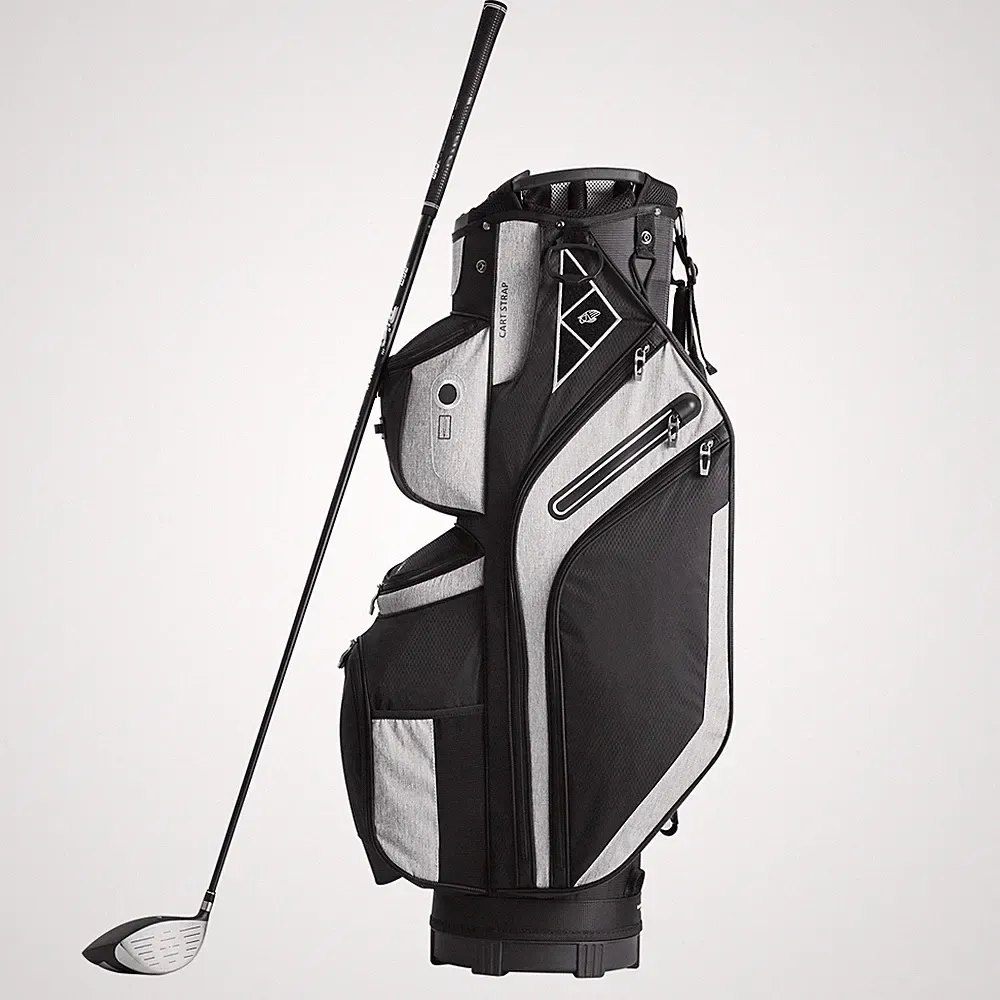 Golf Cart Bag 14 Way Divider 36" 13 Pockets Black Color-Block