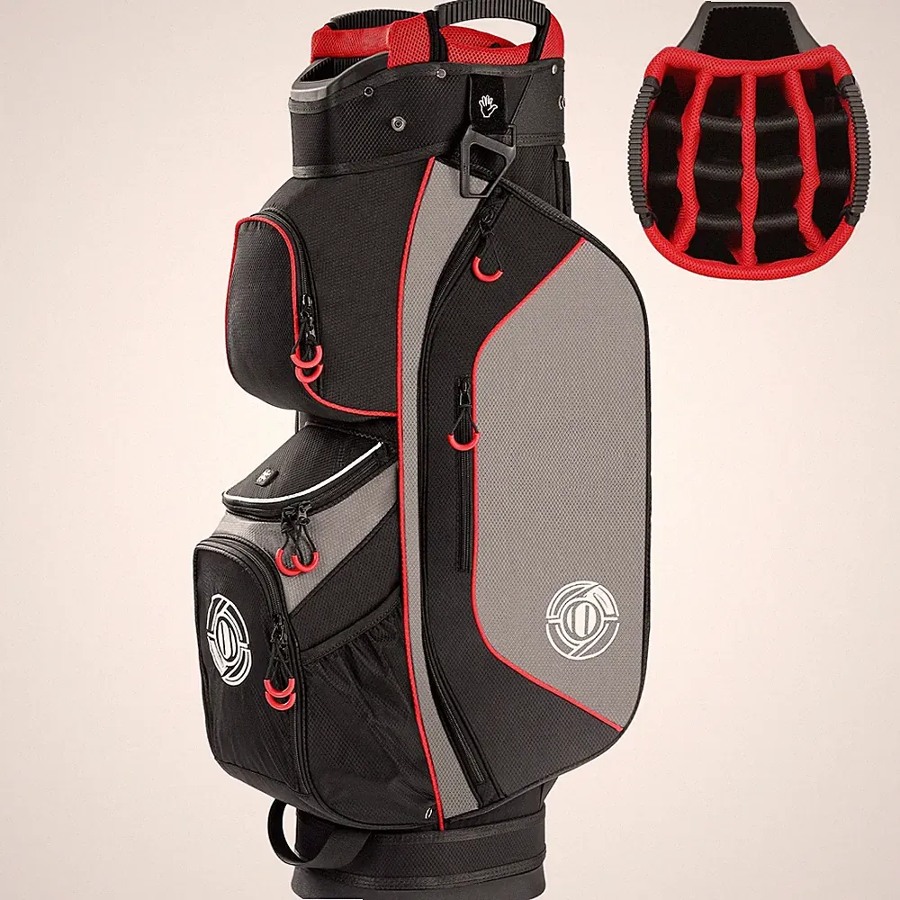 Golf Cart Bag, 15 Way Top Lightweight Golf Bag, Golf Club Cart Bags for Men w...