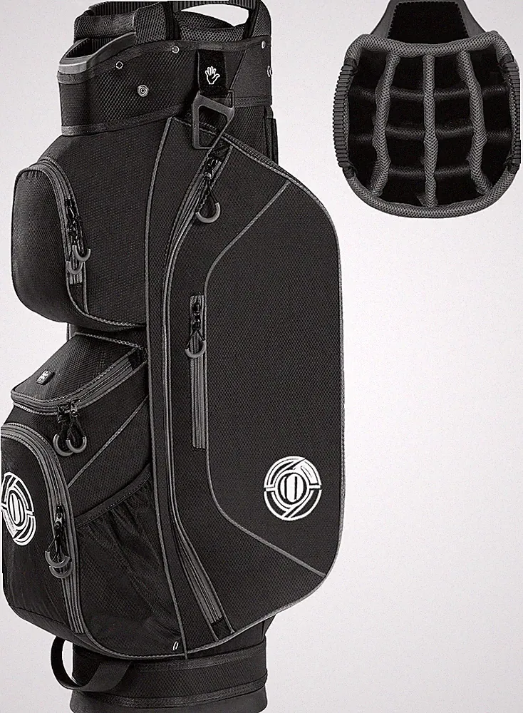 Golf Cart Bag, 15 Way Top Lightweight Golf Bag, Golf Club Cart Bags for Men Wome