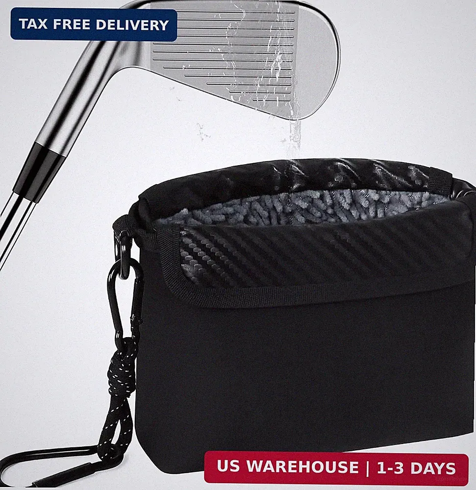 Golf Club Ball Cleaning Bag