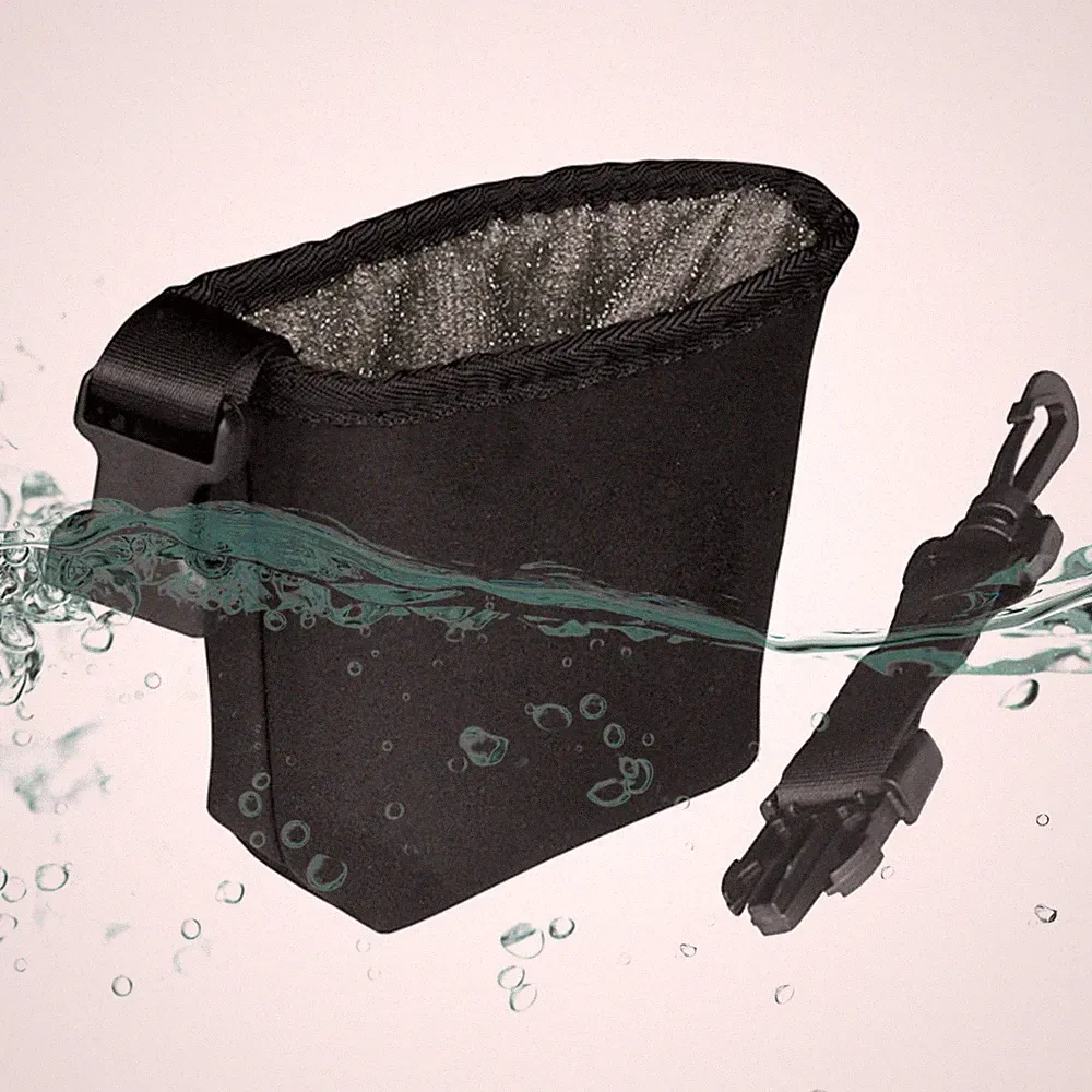 Golf Club and Golf Ball Cleaning Bag Cleans Club Grooves Compact Cleaner Bag
